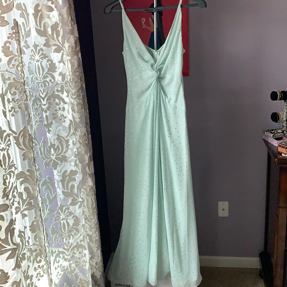 Topshop Grecian style Mint Green Dress - 8 - Picture 1 of 4